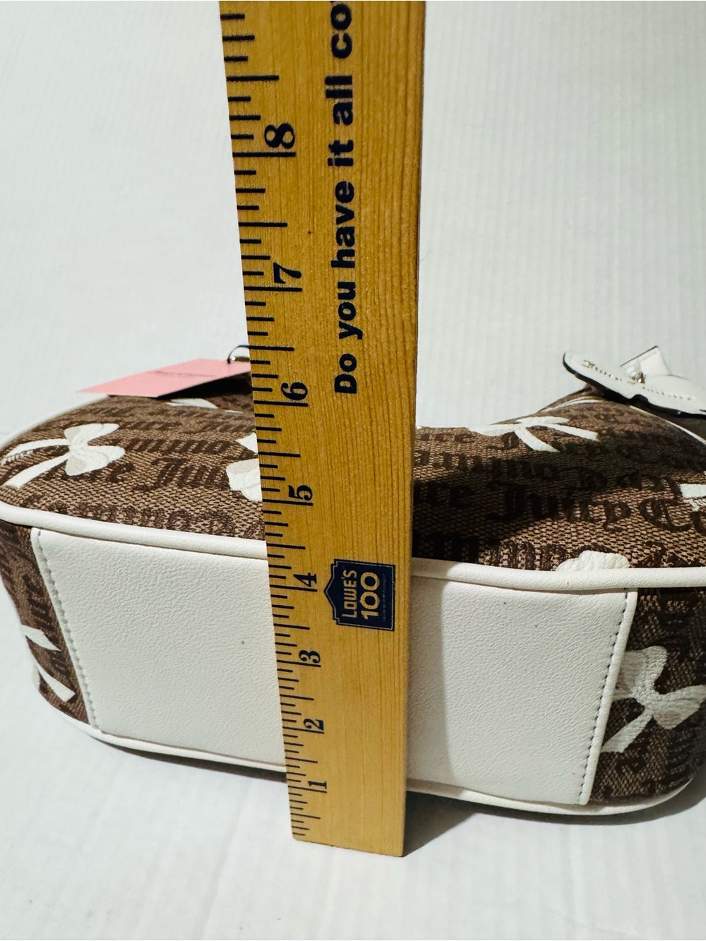 Juicy Couture simply sweet coho shoulder bag with white bows BNWT - Picture 8 of 9